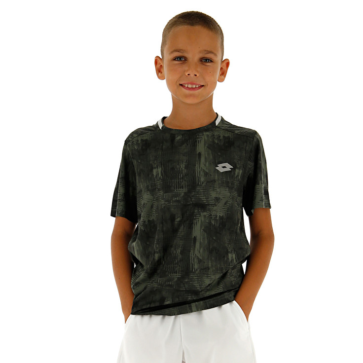 Lotto Top Ten Prt Camisetas Niños - Verde - Colombia CHQMFON-57